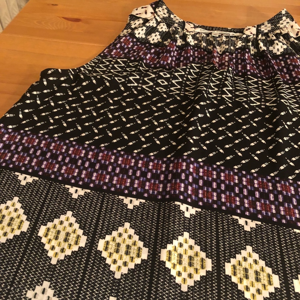 Collective Concepts Aztec Patterned shirt